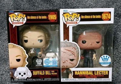 Funko POP Silence of the Lambs Hannibal Bloody 1674 Buffalo Bill w