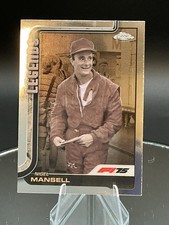 2025 Topps Chrome Formula 1 F1 #160 Nigel Mansell (F1 Legends)