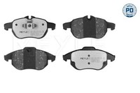Meyle 025 234 0220/PD Bremsbelagsatz Vorne , Passt Zu: Cadillac Bls, Fiat Croma,