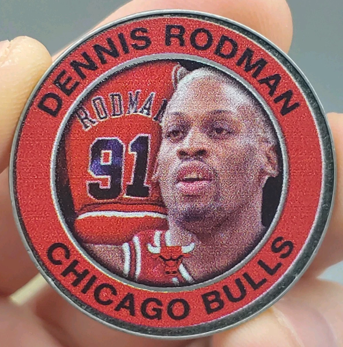 Dennis Rodman シカゴブルズ 記念メダル 1オンス 銀貨 Chicago Bulls