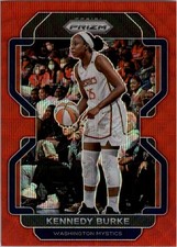 2022 Panini Prizm WNBA Prizms Ruby Wave #78 Kennedy Burke - BSK