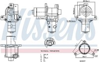 Nissens Agr-Ventil 98183 FüR Dacia Passend FüR Nissan Renault Suzuki