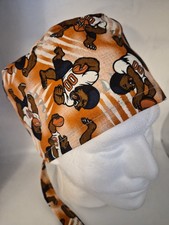 CHICAGO BEARS Handmade SURGICAL SCRUB CAPS