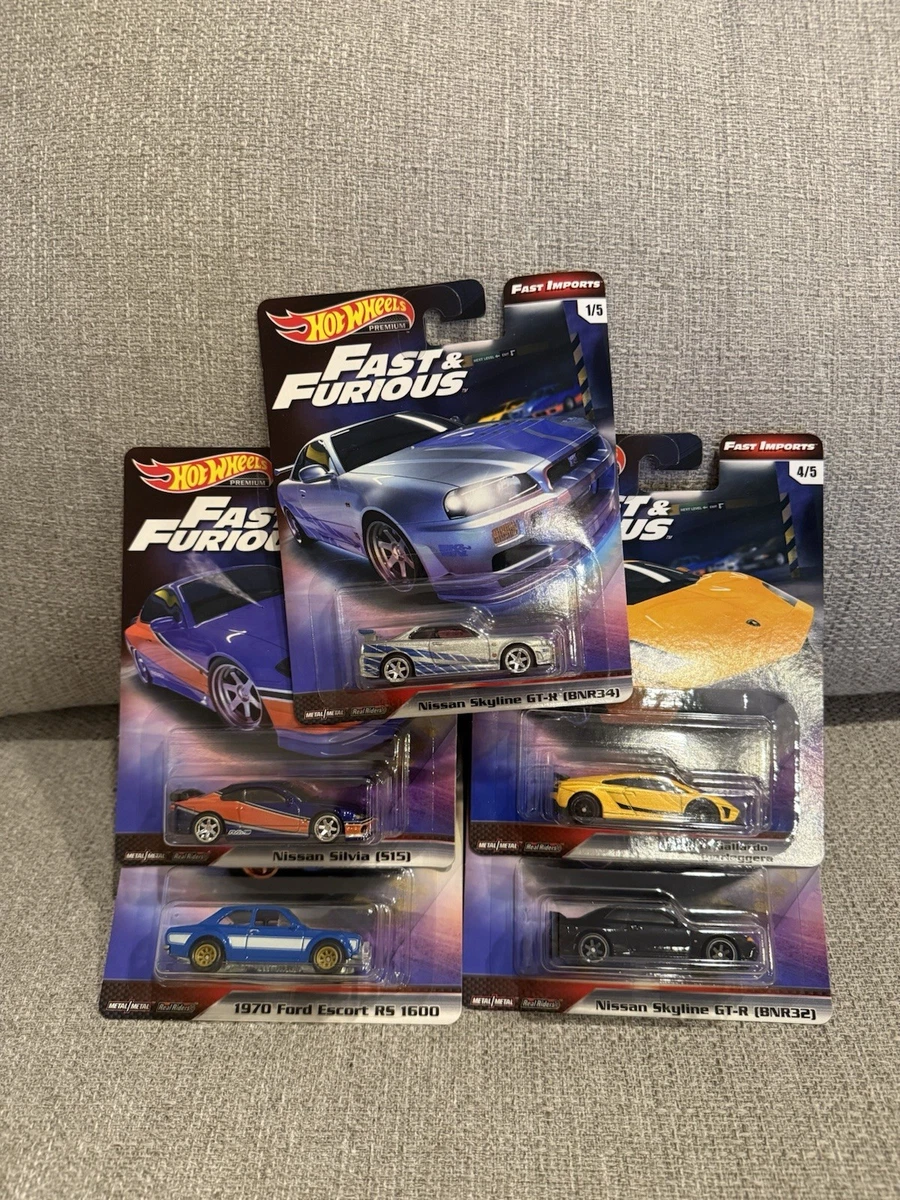 Hot Wheels Fast & Furious Contemporary Manufacture Diecast Cars