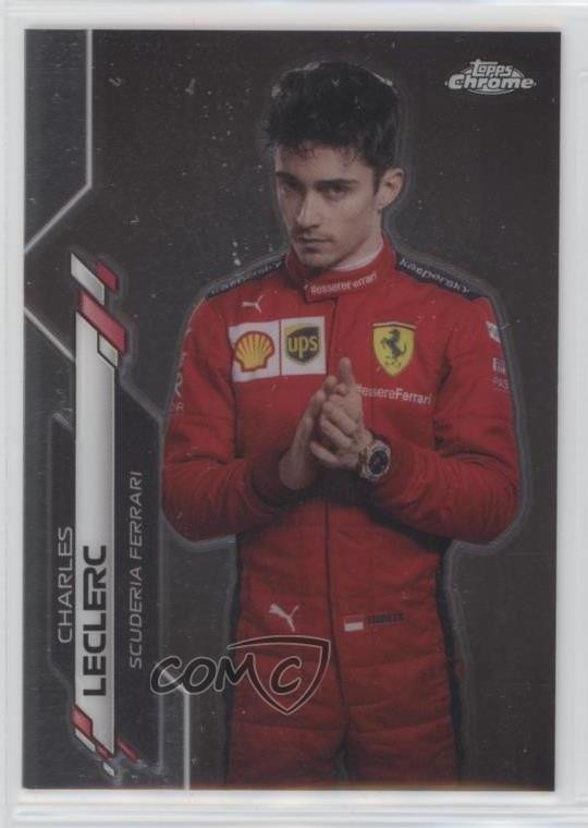 2020 Topps Chrome Formula 1 F1 Racers Charles Leclerc #4 1q2x