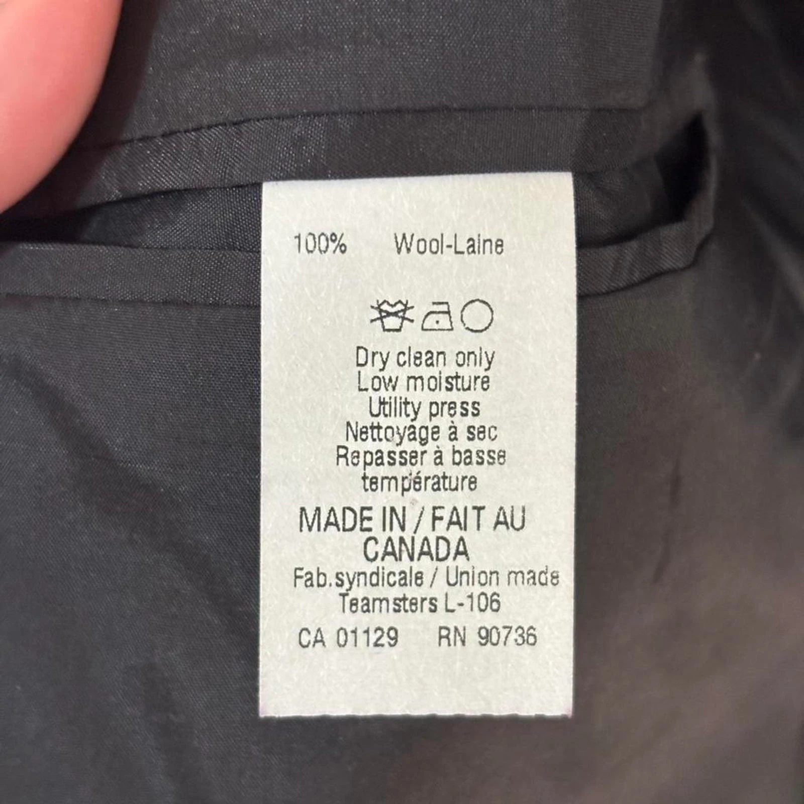 NWT Lauren Ralph Lauren Wool Grey Total Comfort Blazer Sport Coat image 4