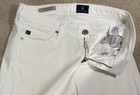 AG Adriano Goldschmied Women's Jeans White Stevie Cuff Size 25 — photo 2