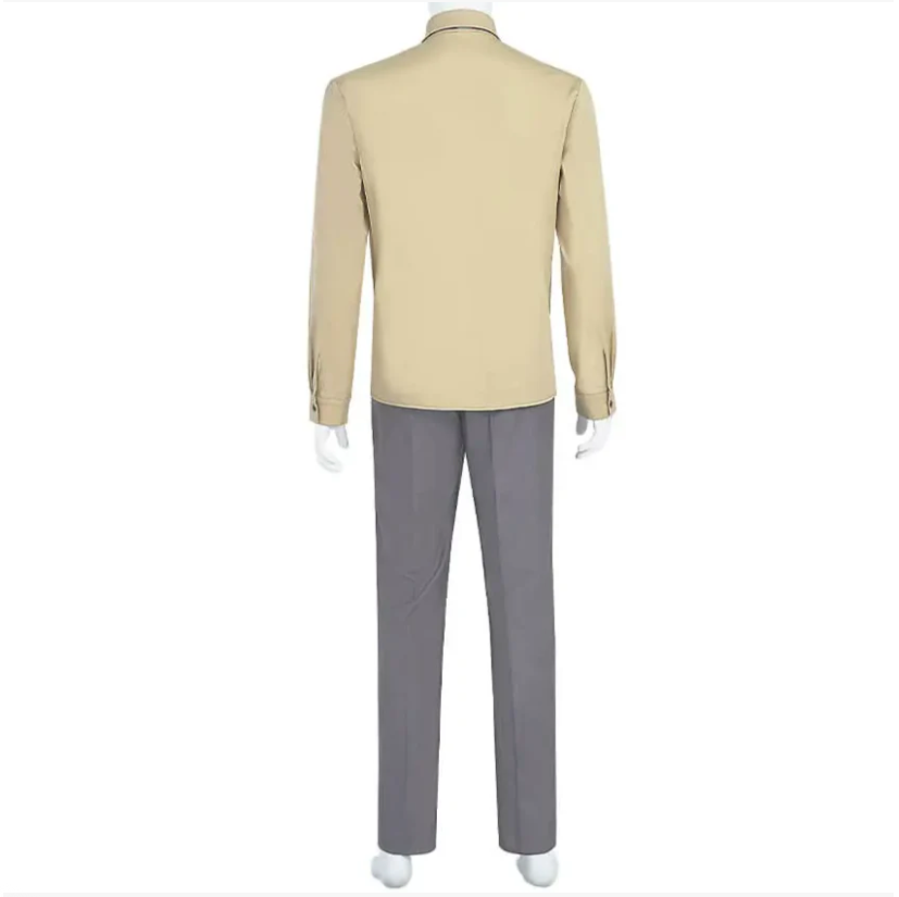 Joker Joaquin Phoenix Cosplay Costume Joker Arthur Fleck Grey
