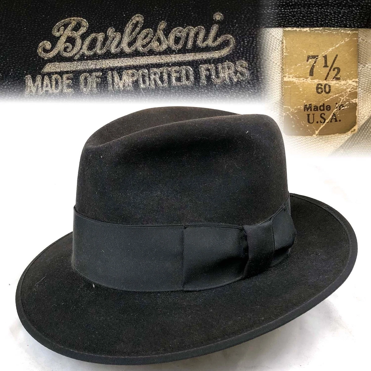 Fedora Original Vintage Hats for Men for sale | eBay