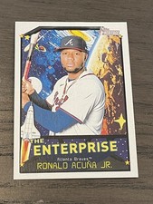 2026 Topps Heritage The Enterprise Ronald Acuna Jr. #TE-RAJ Braves   (A)