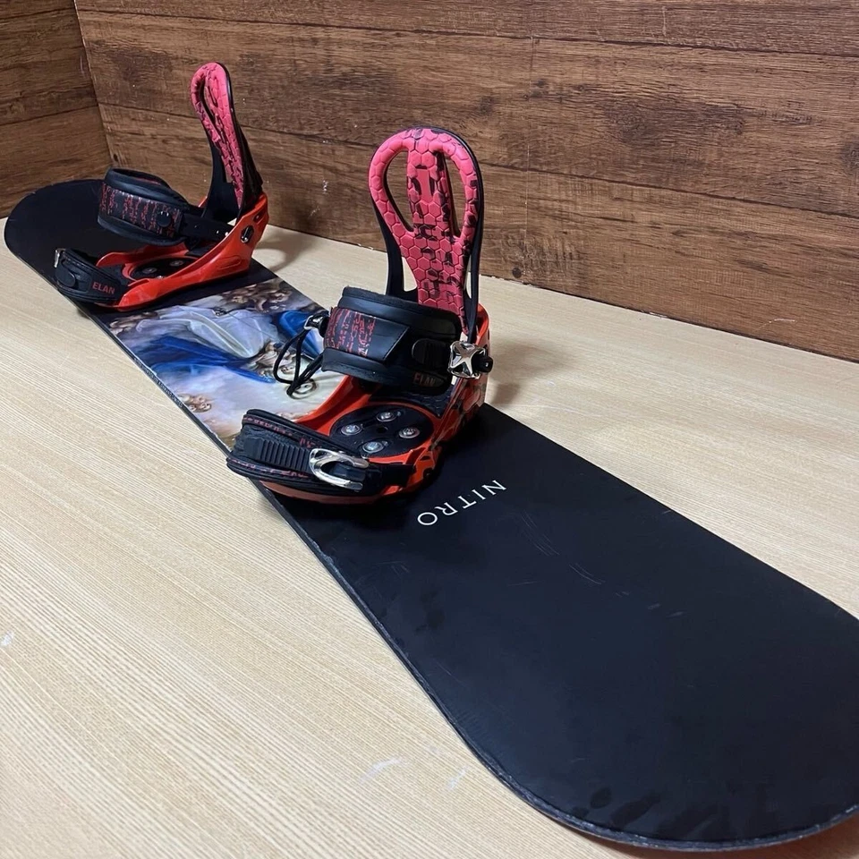 NITRO DEMAND LTD Demand Men's Snowboard Park Board 152cm Double Camber ELAN - Image 2 of 4