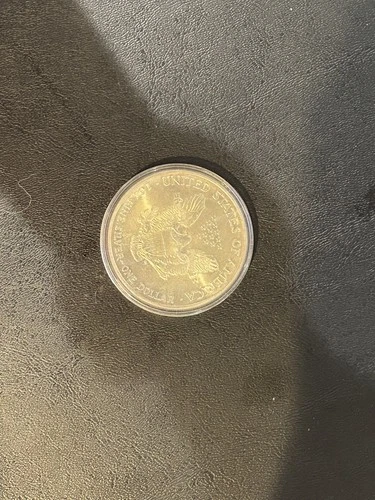 1 Troy Ounce .999 Fine Silver Round Bullion 50th Annv. Corvette Silver Eagle