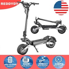 REDDYDY Electric Scooter 30 Miles 34MPH Off-Road 11" Vacuum Tire 48V/13.5AH 900W