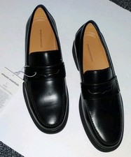 Amazon Essentials Men's Black Slip-On Loafer Round Toe Dress Shoes US 11