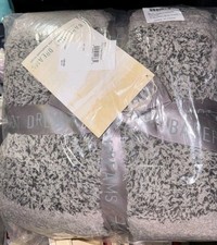 Barefoot Dreams Heather Stripe Throw 45X60 Gray Carbon NWT ORG 120 - 30 OFF 