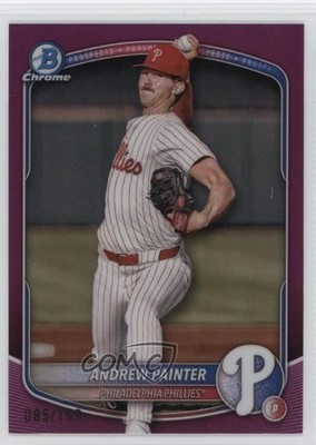 2025 Bowman Chrome Prospects Fuchsia Refractor /199 Andrew Painter #BCP-116 0xl5