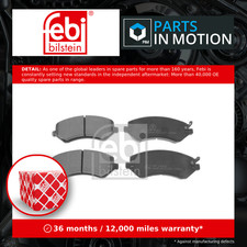 Brake Pads Set fits JEEP CHEROKEE KJ 2.8D Front 02 to 08 ENR KV1016349 Febi New