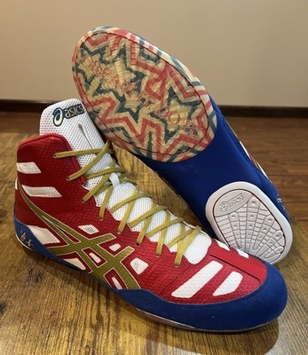 Asics Jordan Burroughs Elite Rare Wrestling Shoes Size 12