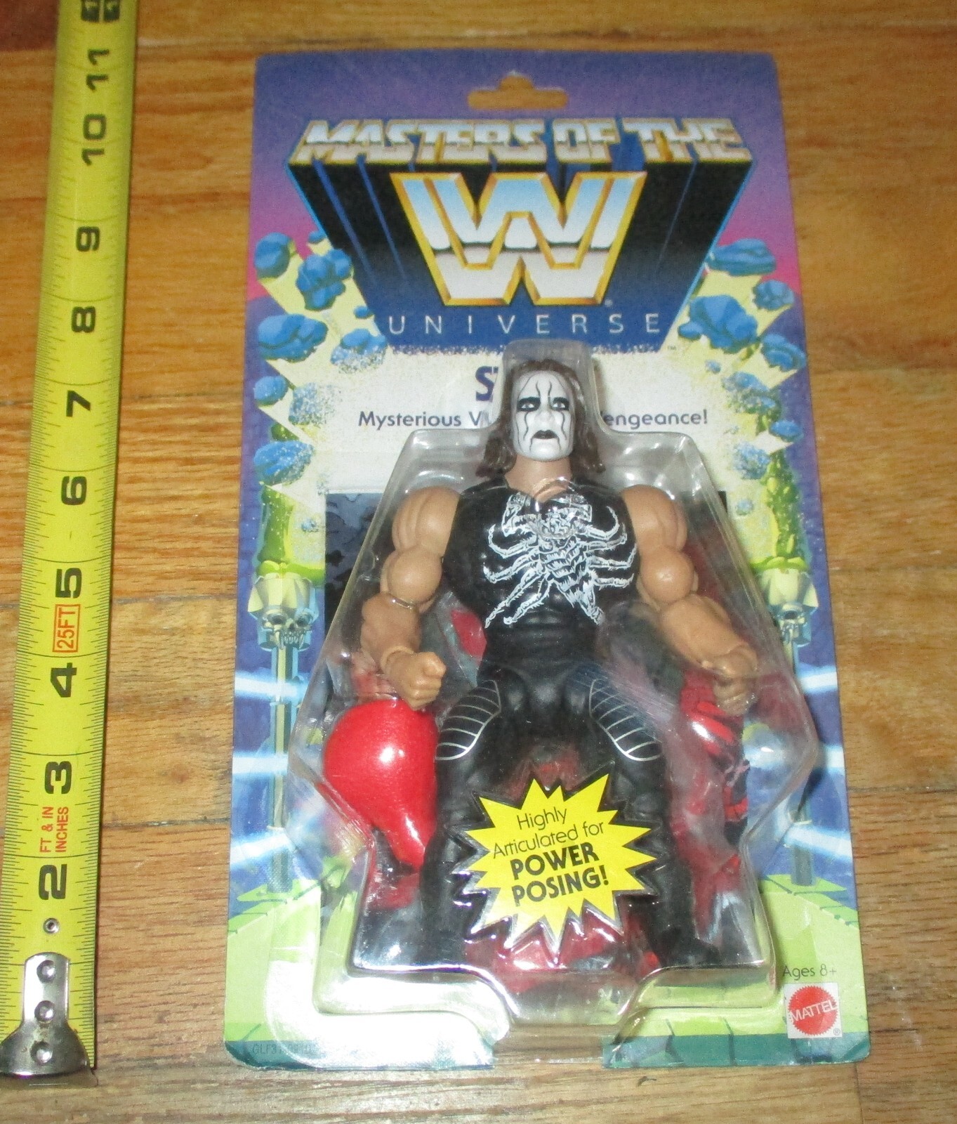 2019 WWF WWE Sting Masters Universe Wrestling Figure MOTU AEW WCW NWA TNA Action Figure