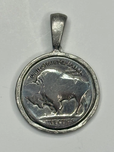 Coin Jewelry Pendant | Buffalo Nickel