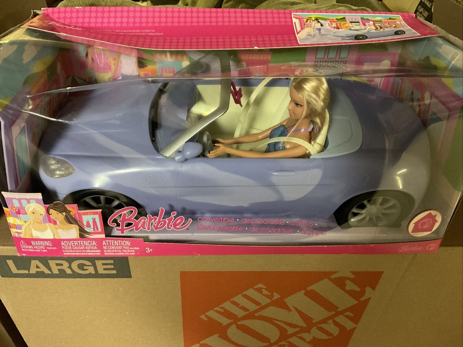 Carro Descapotável da Barbie