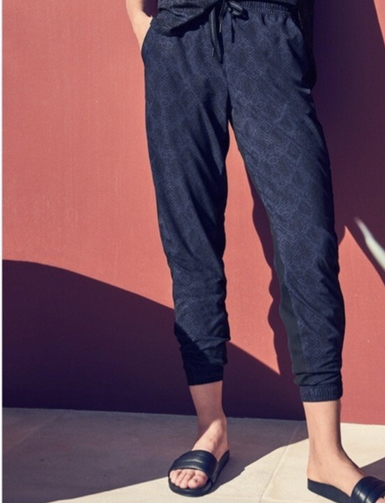 Athleta Women's Brooklyn Jogger Pants Python Prin… - image 1