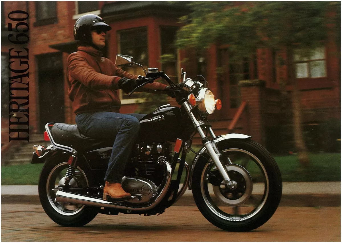 YAMAHA Brochure XS650 XS650S Heritage Special 1983 Sales Catalog