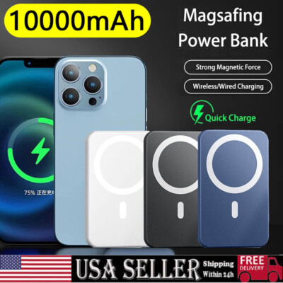 Magnetic MagSafe Power Bank Wireless Battery Charger for iPhone 14 13 15 Pro Max