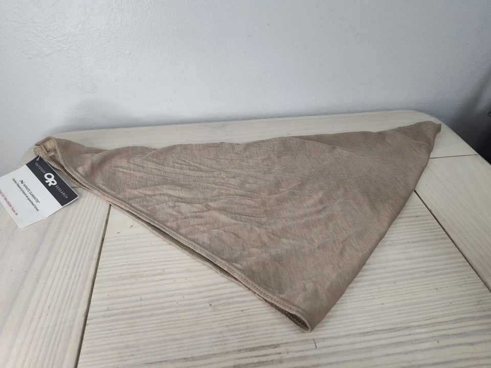 Outdoor Research Nomex Bandana Triángulo Elastizado Multiusos Bronceado Cubierta Foto 4 de 4