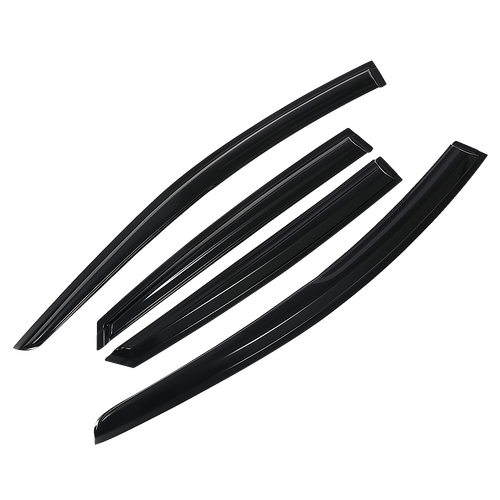 For 2012-18 Ford Focus Sedan & Hatchback Window Visor Rain Guards Wind Deflector - Picture 10 of 16