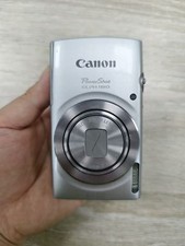 Canon PowerShot ELPH 180 HS Sliver 8x Optical Zoom 20MP Compact Digital Camera