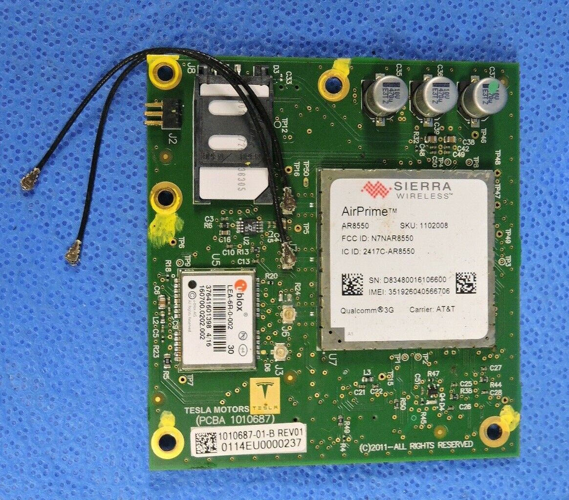 Tesla Model S US PCBA 3g Module 1010687-01-b for sale online | eBay