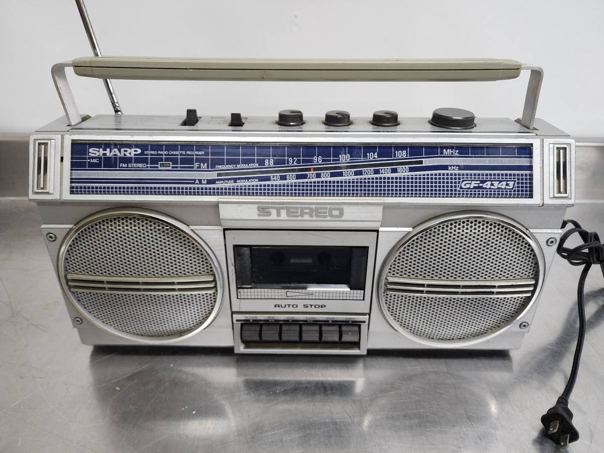 ラジオ・コンポ Sharp retro SHARP】MDコンポ CD ラジオ レトロ 赤