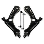 For VW Polo GTI MK5 6R 2009-2015 Front Lower Control Wishbone Arm Pair + Link