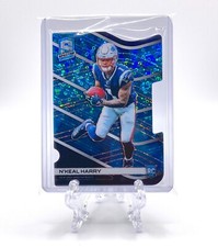 N'KEAL HARRY 2019 Spectra #167 NEON BLUE DIE CUT /50 ROOKIE CARD RC PARALLEL. rookie card picture