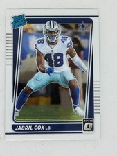 2021 Panini Donruss Optic - Rated Rookie #286 Jabril Cox (RC)