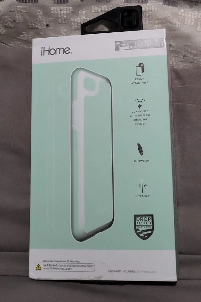Funda de impacto de silicona iHome Velo para iPhone 6/7/8 Plus, como nueva Foto 3 de 3