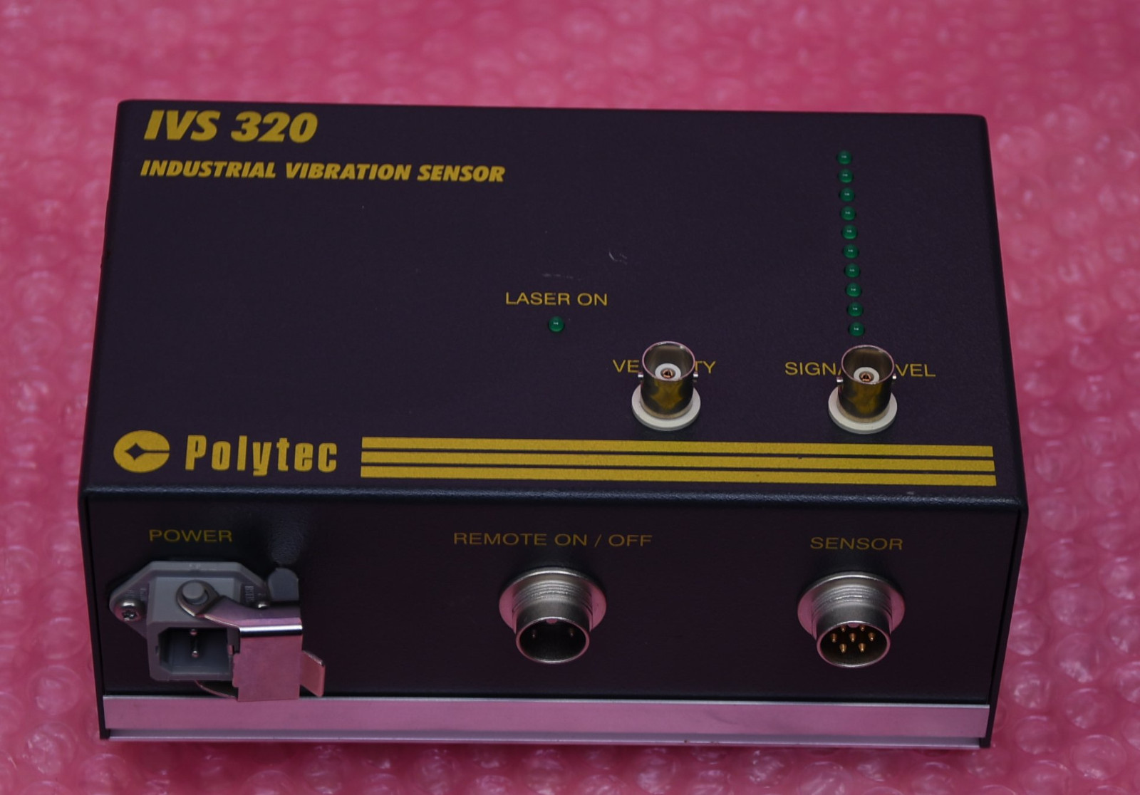 Polytec GmbH Industrial Vibration Sensor Connection Box Typ IVS320 eBay