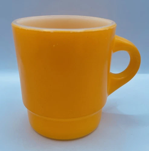 Vintage Fire King Stackable C Handle Mug 