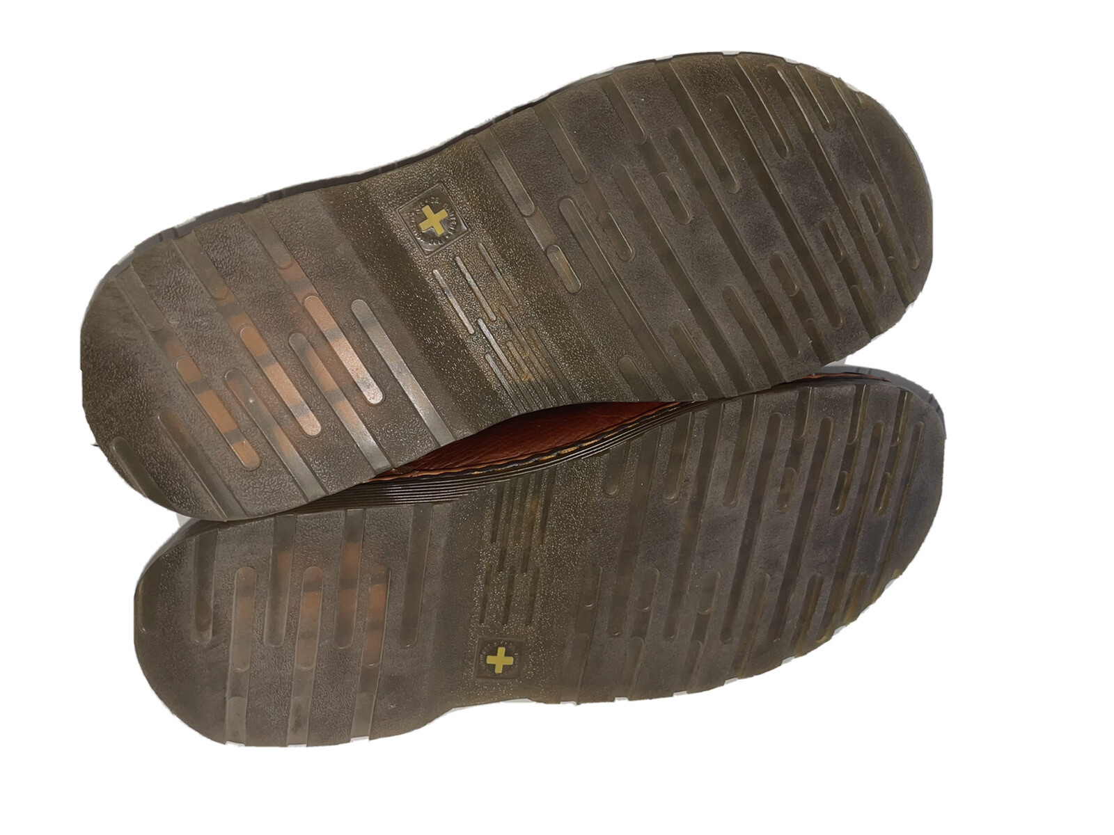 SAOLA Dr. Martens Scarpe Oxford Uomo Pelle Marrone Stringate Suola Ammortizzata ad Aria 12 M