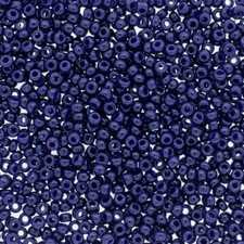 Miyuki Seed Beads 11/0 Dk Navy Blue 11-4494 Duracoat Glass 24g Size 11 Round