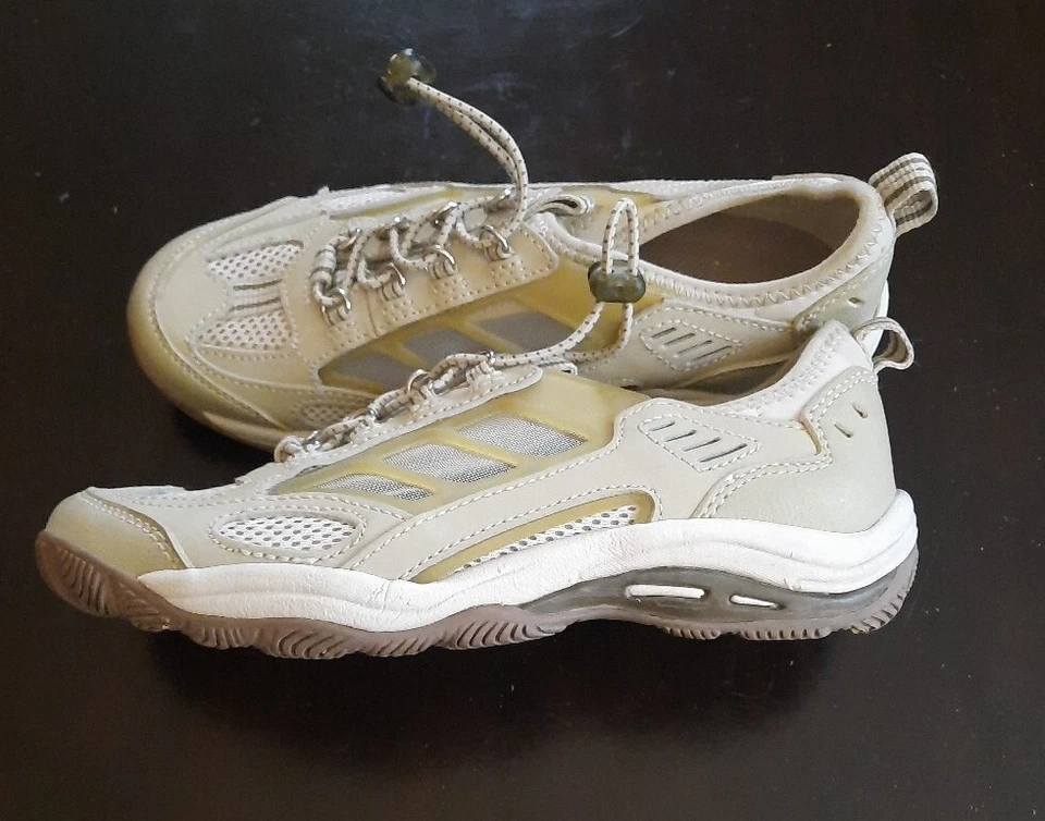 Zapatos de agua Bass Tide H2O 4333-252 para mujer talla 6 M de cuero de caña baja tostado y oliva Foto 3 de 4