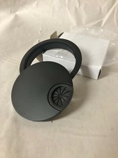 Desk Grommet Black Matte METAL 2-Piece Locking Rubber Cord Hole  9707