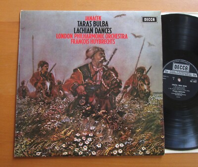 SXL 6507 ED1 Janacek Taras Bulba Lachian Dances Huybrechts Decca EX/VG