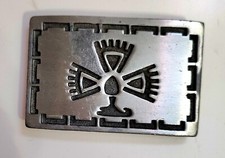 Vintage Thunderbird Native American Belt Buckle