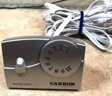 Cannon / Biddeford Electric Blanket Heat Controller TC11BA - Silver