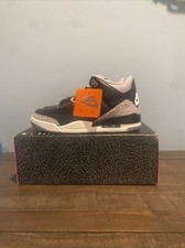 Size 9 - Air Jordan 3 Retro OG 2024 Black Cement
