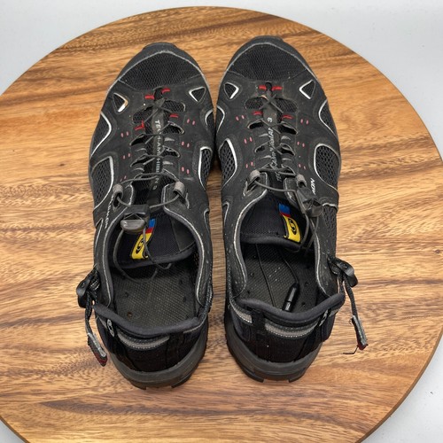 Salomon Techamphibian 3 Schuhe Herren Größe 9 Schwarz Wasser Outdoor Wandern Hybrid - Bild 5 von 8
