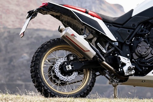 Yamaha Tenere 700 2022 Zard Edelstahl/Carbon Slipper Rennauspuff Schalldämpfer - Bild 9 von 12