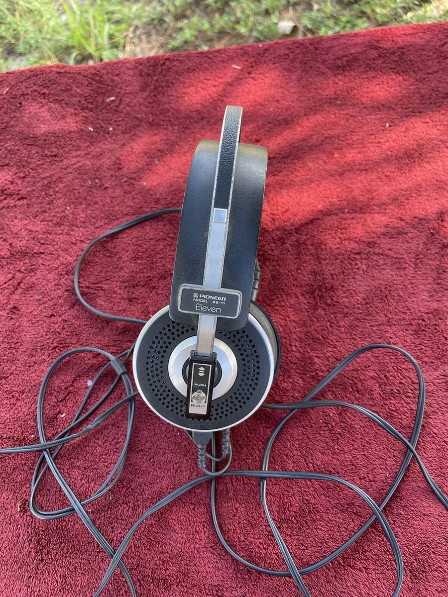 音出し確認済 PIONEER ビンテージヘッドフォン  Eleven SE-11 Pioneer Stereo Headphones Eleven Model SE-11 | eBay